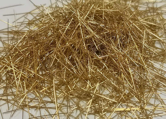 O micro comprimento de aço concreto de cobre da fibra 6mm para pré-fabricou a laje