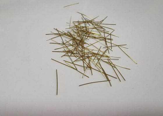 Fibra de aço 6mm 2500Mpa do micro alto da tenacidade para o revestimento industrial