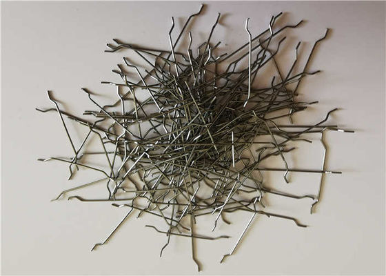 0.4*25mm enganchados/fibra de aço deformada ligada não para o Shotcrete