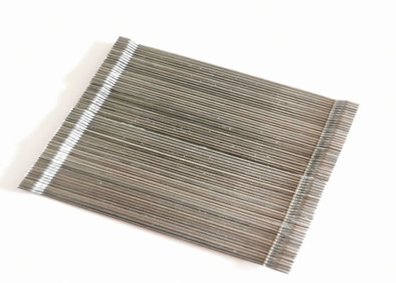 Comprimento enganchado colado da fibra 50mm do aço carbono da extremidade garantia de 1 ano