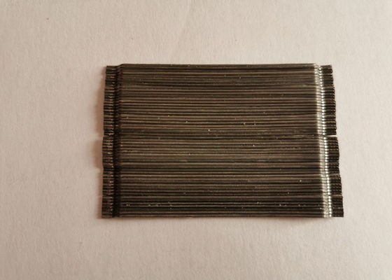 65/35BG 1250Mpa colou a fibra de aço extremidades enganchadas dá forma ao padrão de ASTM A 820
