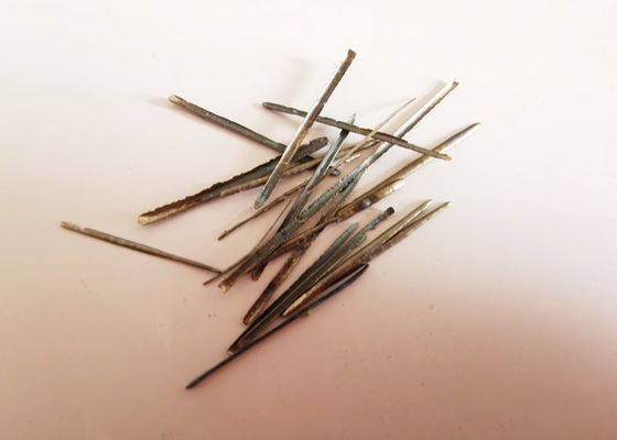 a fibra de aço inoxidável de 25-40mm melhora o padrão da durabilidade ASTM A820 dos refratários