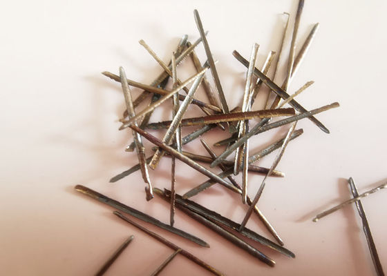 a fibra de aço inoxidável de 25-40mm melhora o padrão da durabilidade ASTM A820 dos refratários