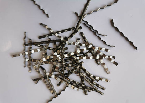 A fibra de aço ondulada de Xorex do segmento corrugou o tipo diâmetro de 0.6-1.02mm