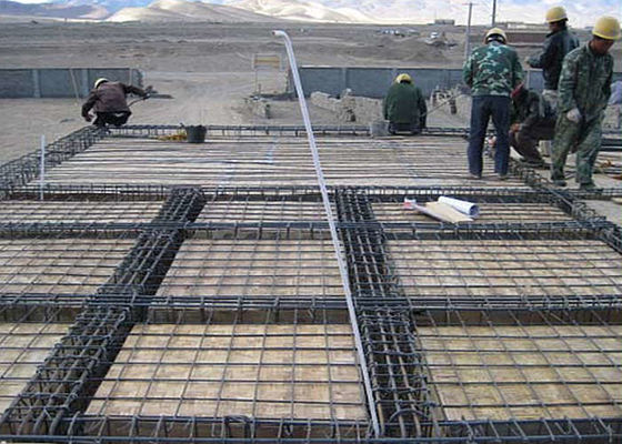 Malha da barra de aço do furo do OEM 8*8cm/malha de aço concreta do reforço