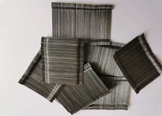 O OEM 1200/ODM da resistência à tração do Mpa de Grey Deformed Steel Fiber aceitou