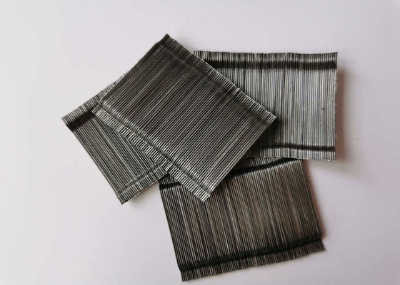 o comprimento de 35mm colou a fibra de aço 0.55mm para o reforço concreto