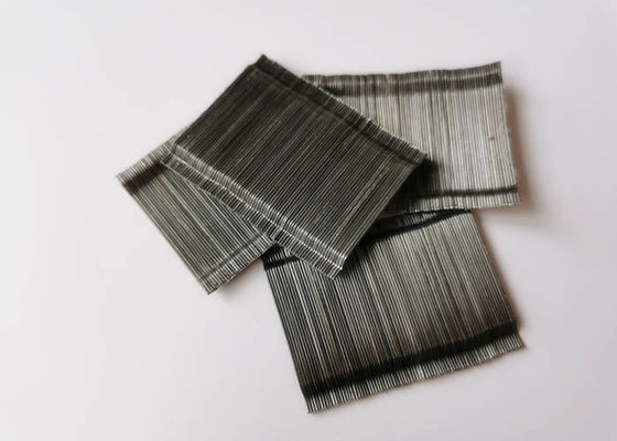 Q195 colou Mpa 1260 de aço do diâmetro da fibra 0.55mm para o reforço concreto