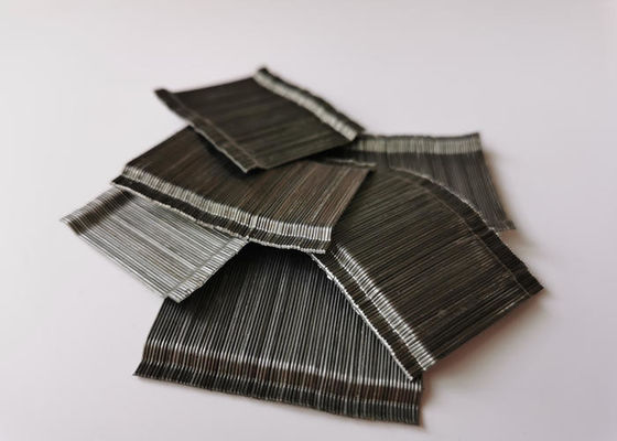 a fibra de aço colada 50mm de 0.9mm enganchou a forma com força de alta elasticidade
