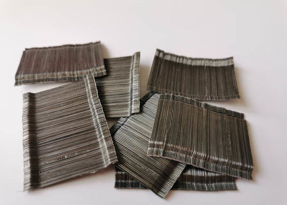 Fibra de aço concreta enganchada colada da extremidade
