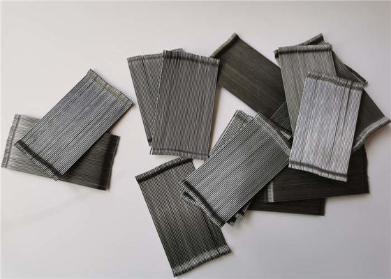 Gray Hooked End Steel Fiber, ISO de aço da fibra da construção do comprimento de 60mm aprovou