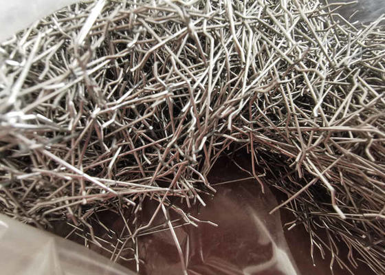 Fibra do aço carbono de Endhooked, fibra de aço concreta do diâmetro de 0.4mm