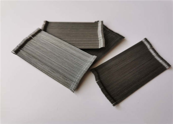 Fibra colada enganchada 0.75mm do aço carbono para a construção/construção