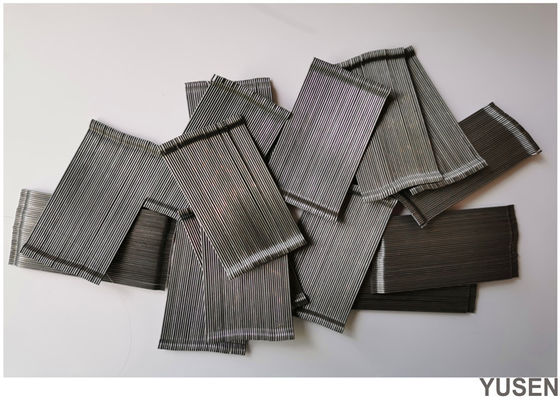 O metal enganchado concreto da extremidade colou a resistência de aço da fibra à fadiga do impacto do rachamento