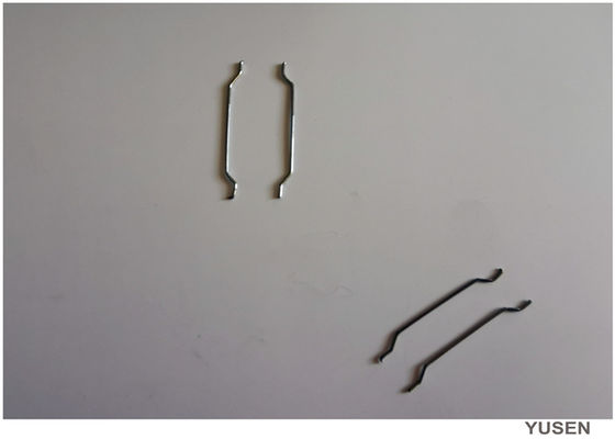 Reforçando fibras enganchadas do metal da extremidade para o baixo carbono concreto