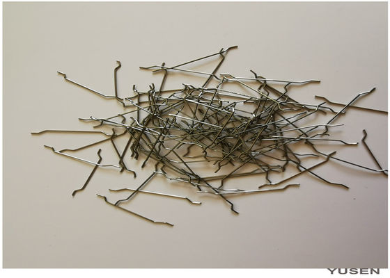 A fibra de aço concreta da força de alta elasticidade enganchou o tipo fraco Astm A920