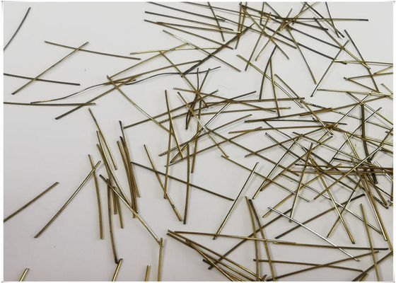 A micro fibra de aço especial para reforça o cimento