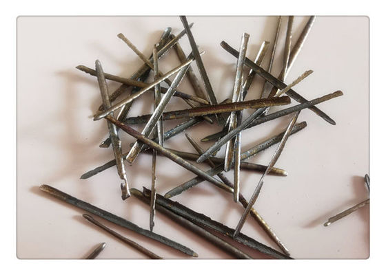 A fibra de aço inoxidável material refratária 0.4*20mm para reforça Castables