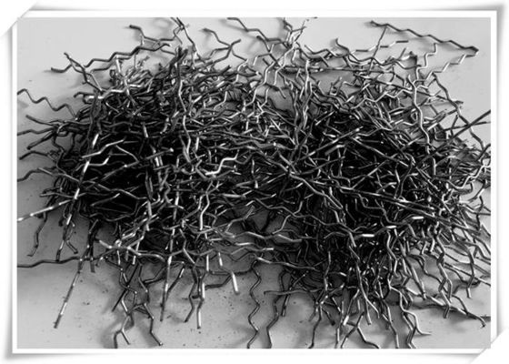 Força de alta elasticidade da fibra 316 de aço concreta inoxidável para o campo de construção